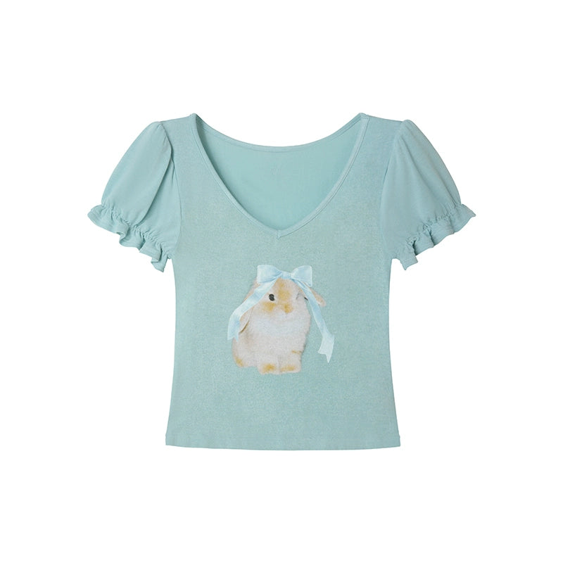 Blue Bunny Tee