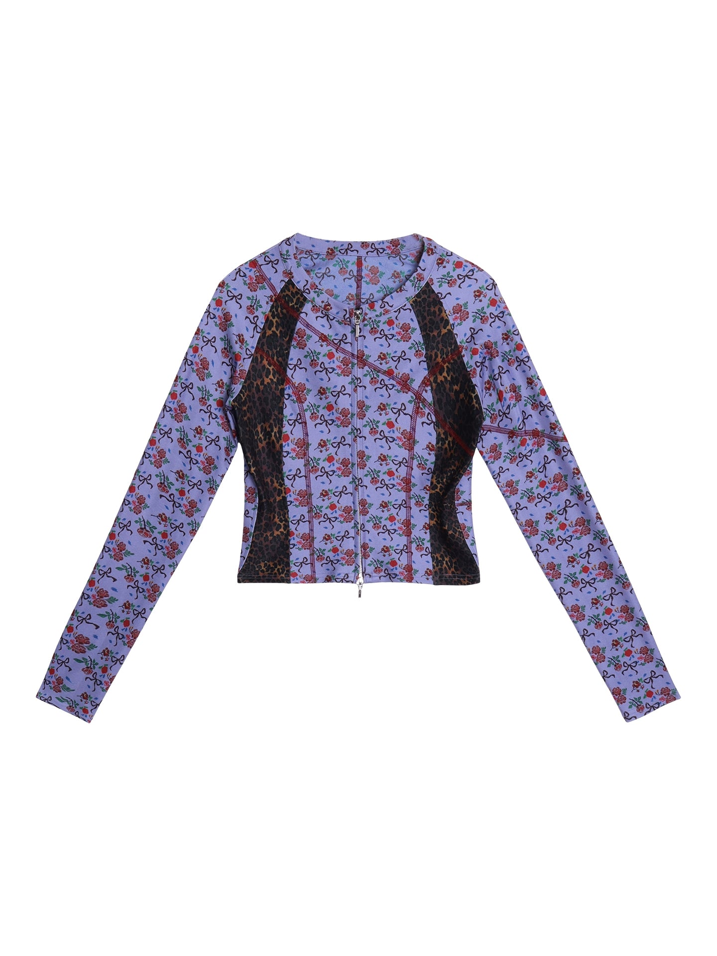 Vintage Leopard Velvet T-Shirt