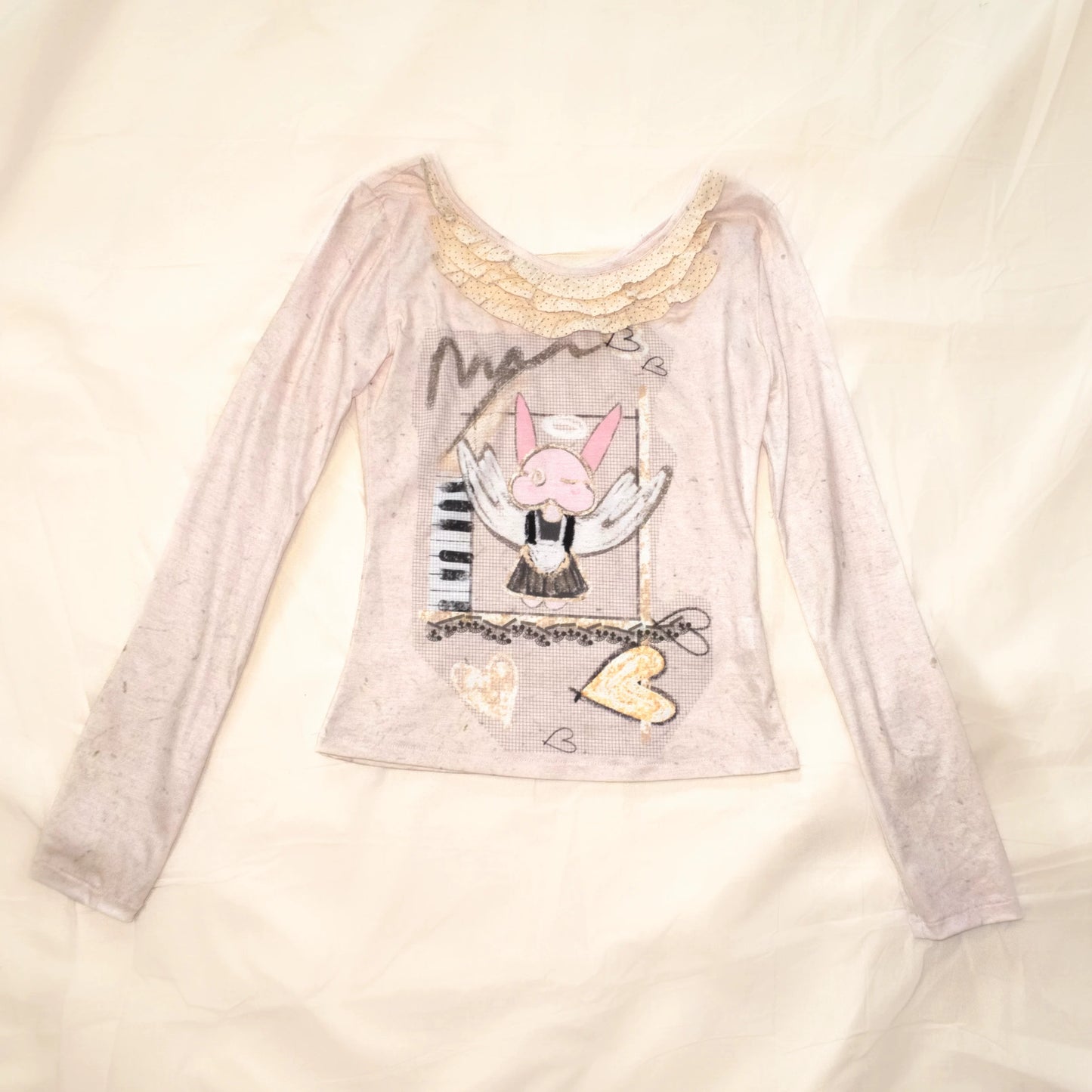 Angel Wings Lace Top