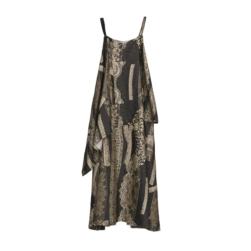 Bohemian Summer Halter Maxi Dress