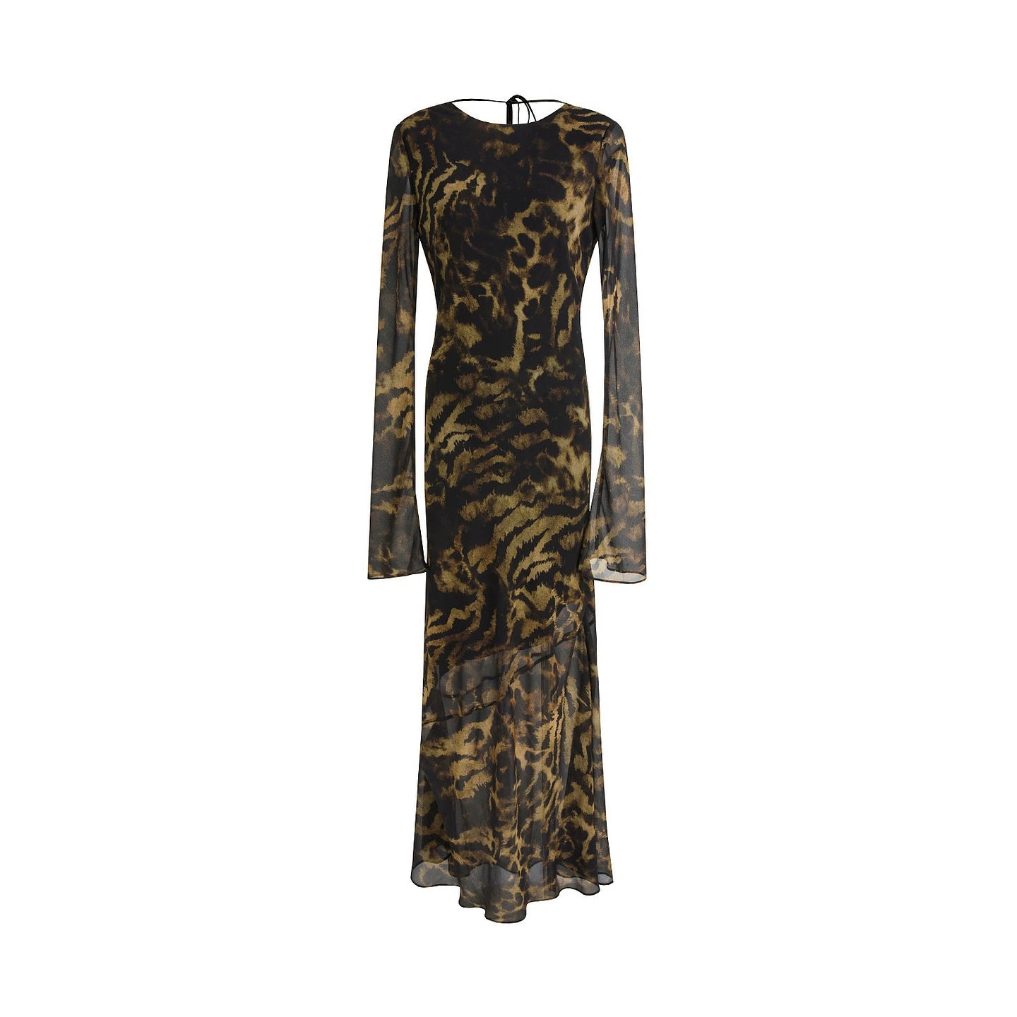 Elegant Leopard Print Dress