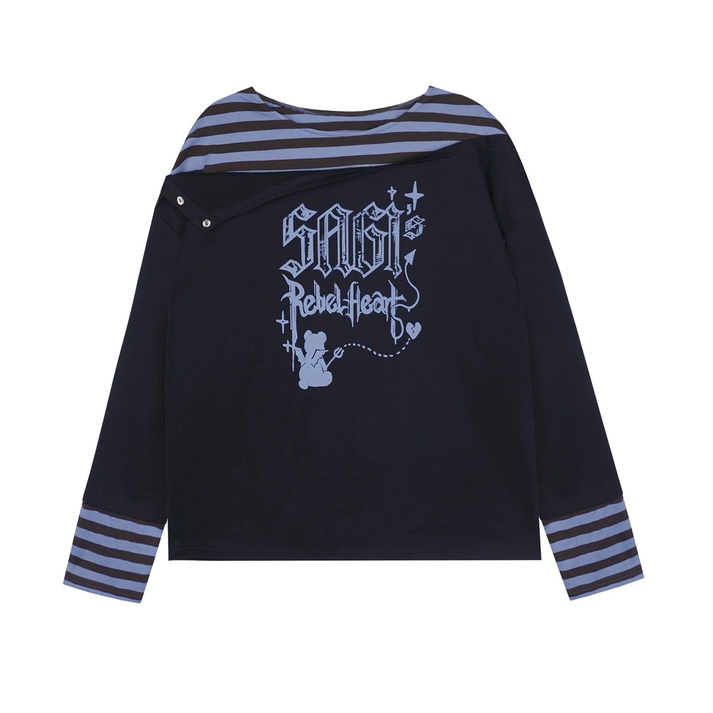 Spirit Striped Long-Sleeved T-Shirt