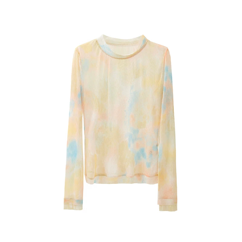 Gradient Mesh Blouse