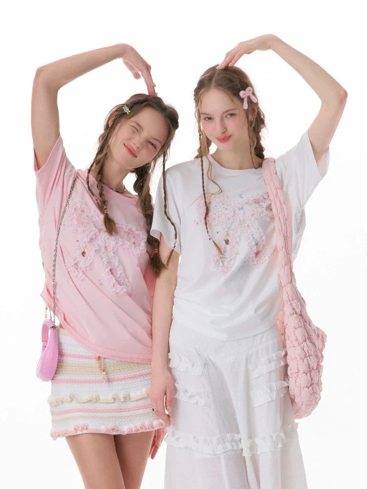 레트로 디자인 반팔 티셔츠