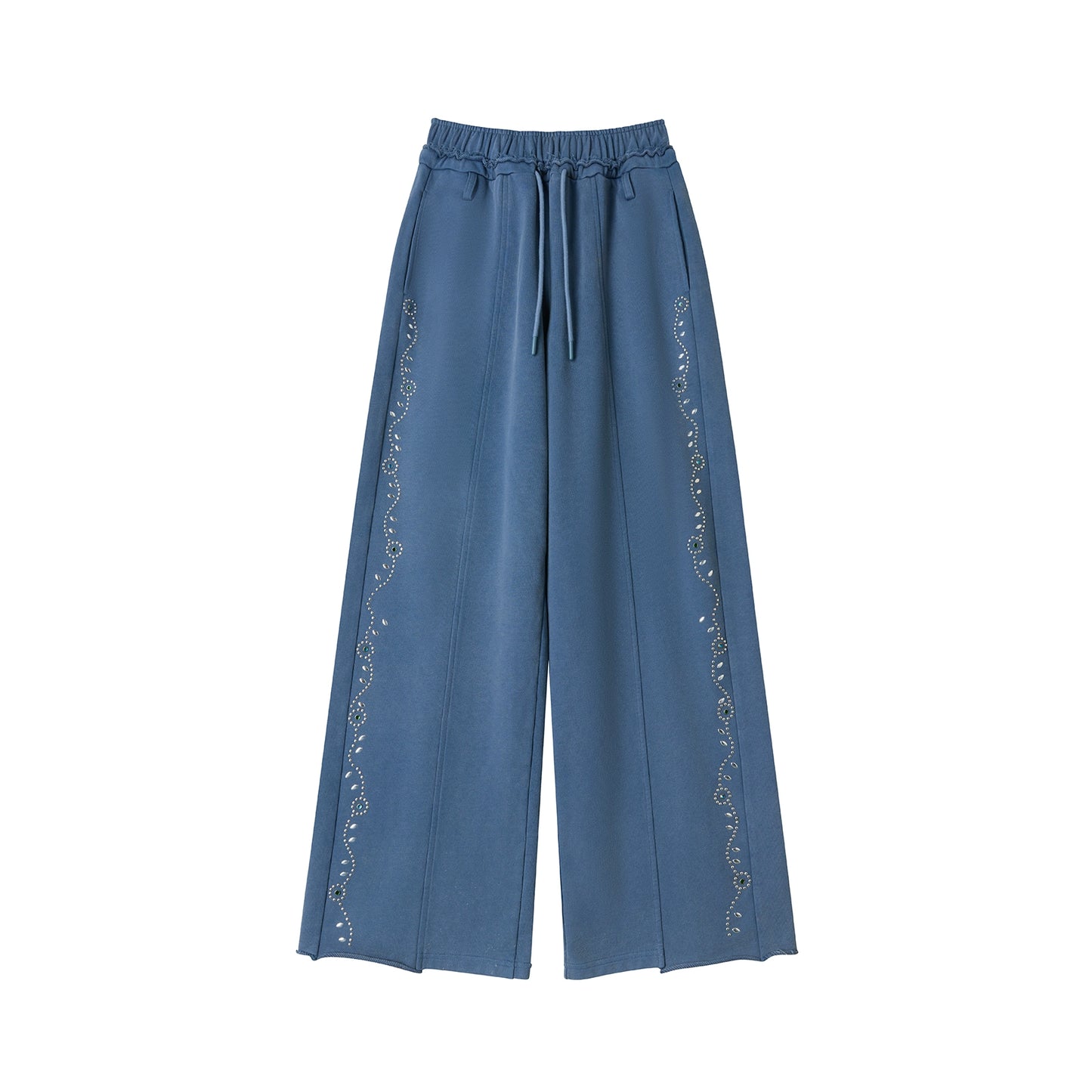 Diamond Hooded Sweatshirt With Pants Set-Up