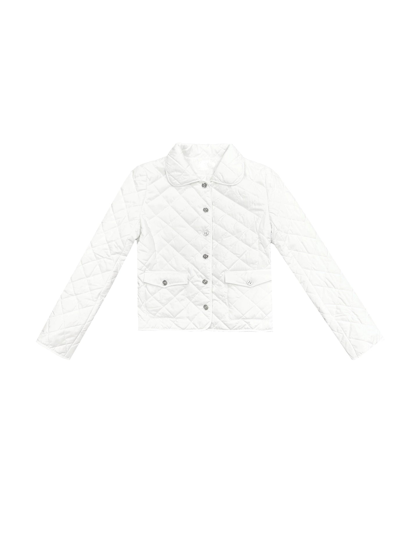 Diamond Plaid Cotton Suit Coat Set-Up