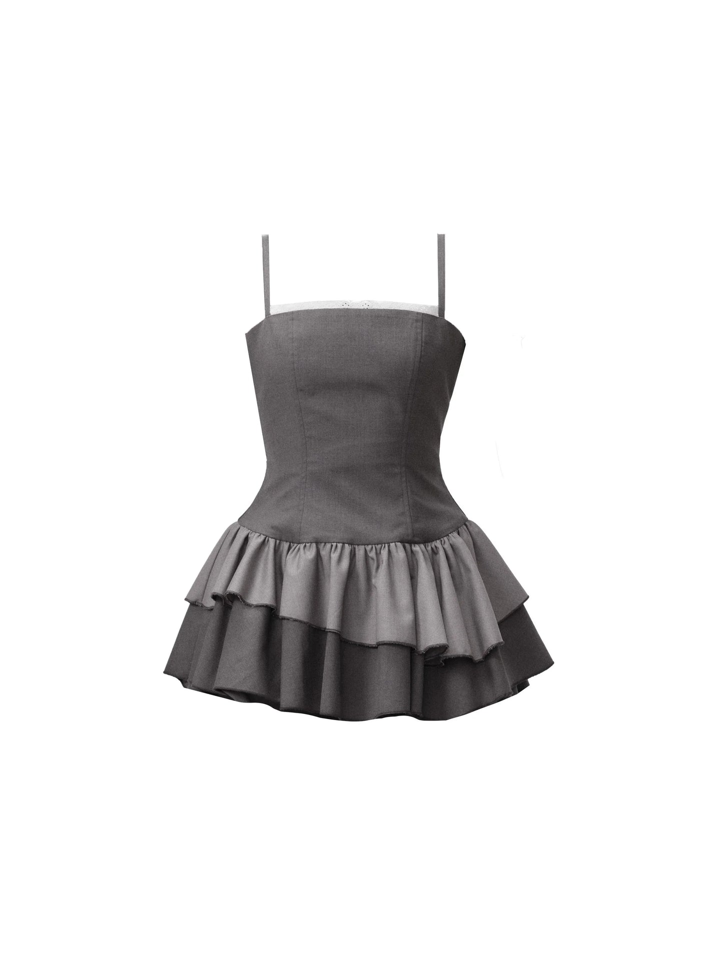 Genähte Hosenträger Prinzessinnenkleid