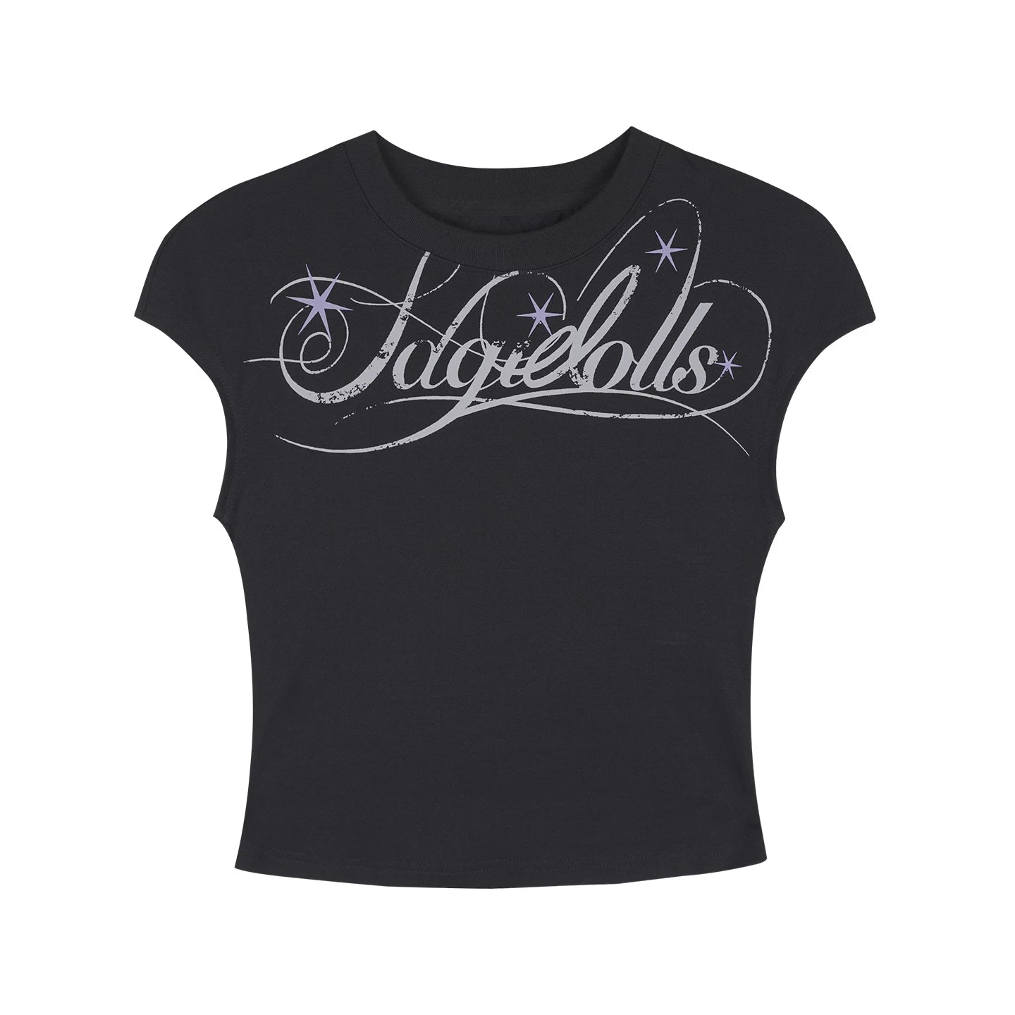 Black and Pink Printed Top