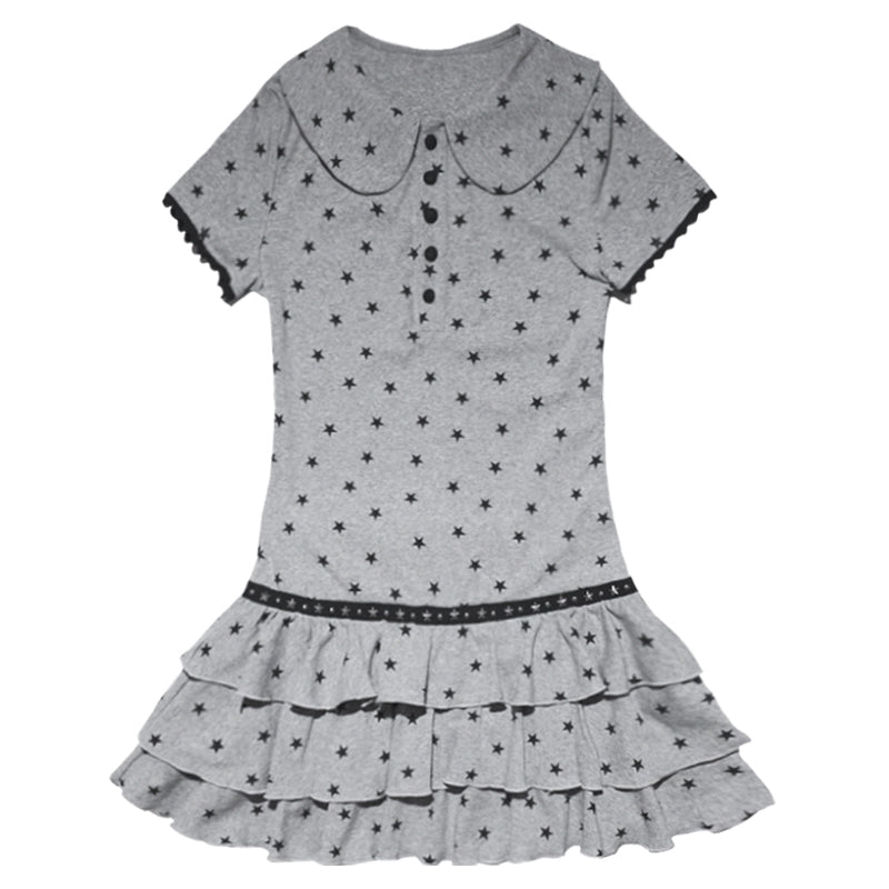 Starry Layered Cake Dress