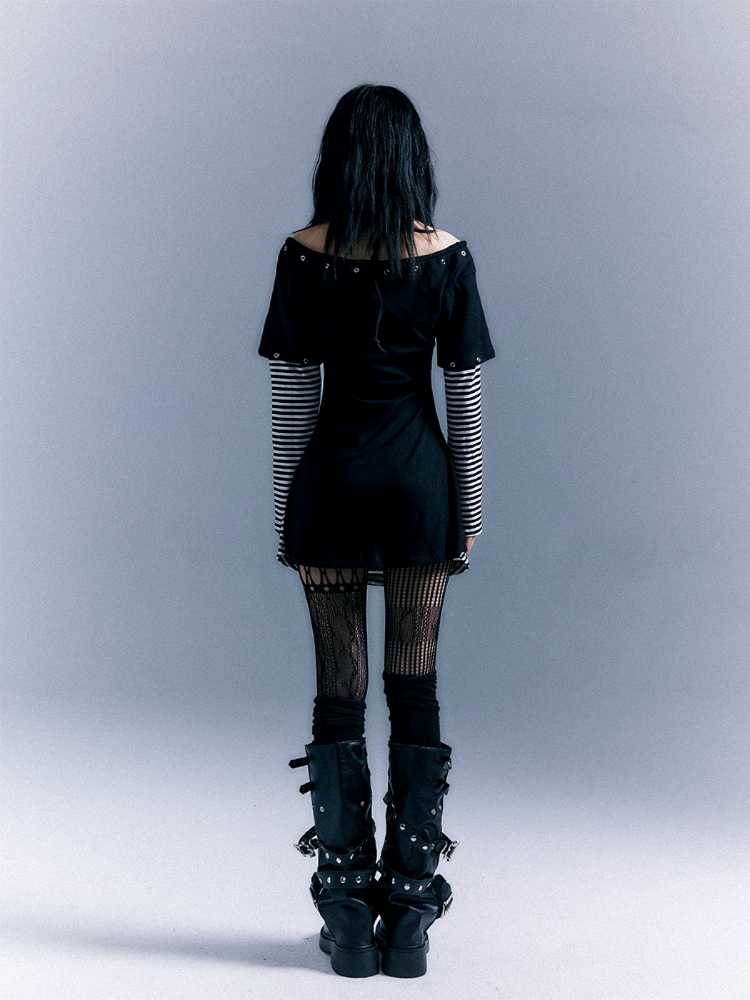 Slim Fit T-Shirt-Kleid