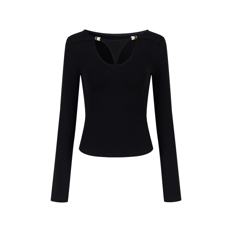 Sheer Silhouette Top