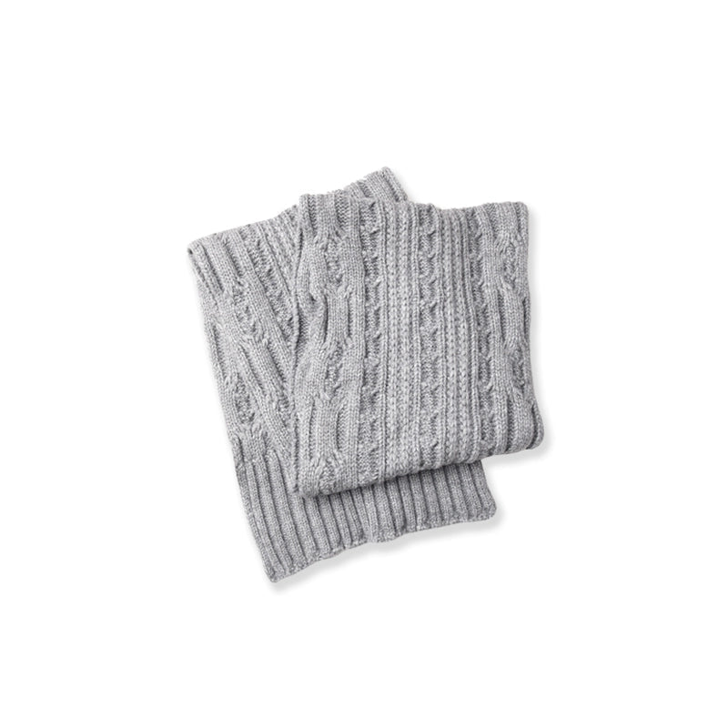 Vintage Paris Gray Knit Scarf