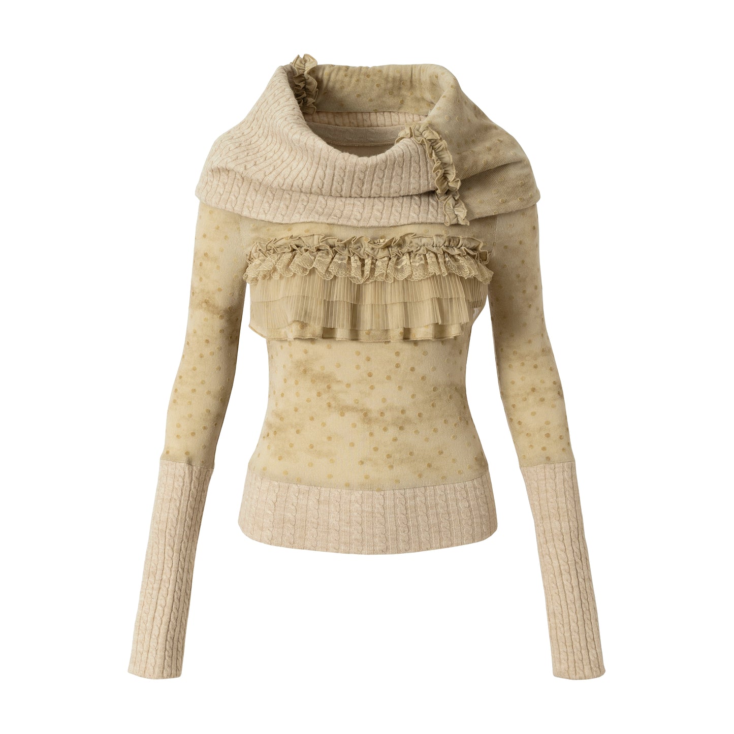 Vintage Retro Wool Knit Sweater