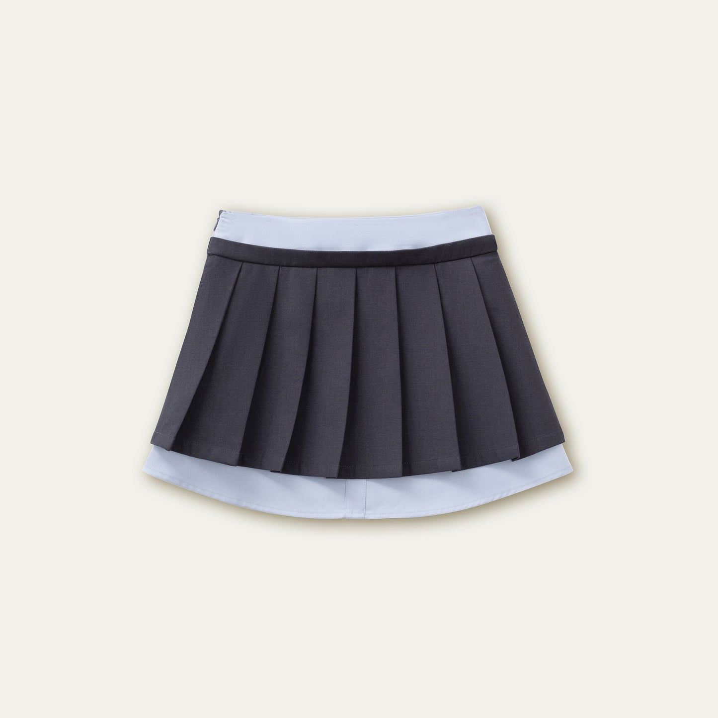 Blaues Langarmhemd-Set