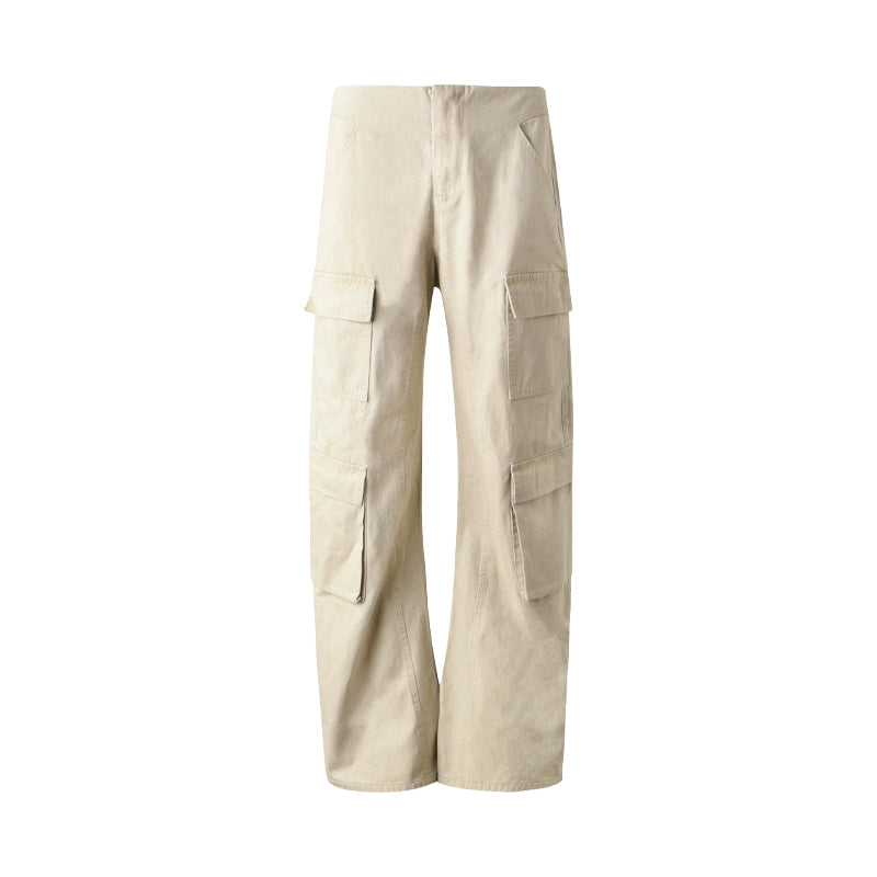 Modern Khaki Cargo Pants