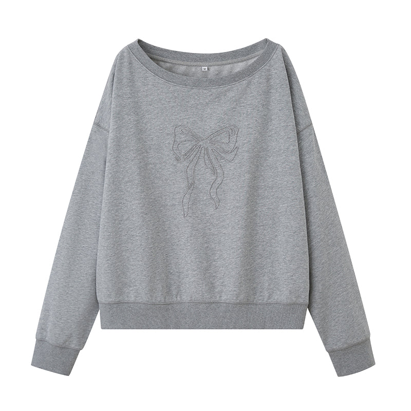 Chic Asymmetric Sweatshirt Set-Up