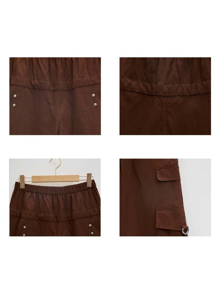 Mehrere Taschen Amerikanische Retro Cargo-Hosen