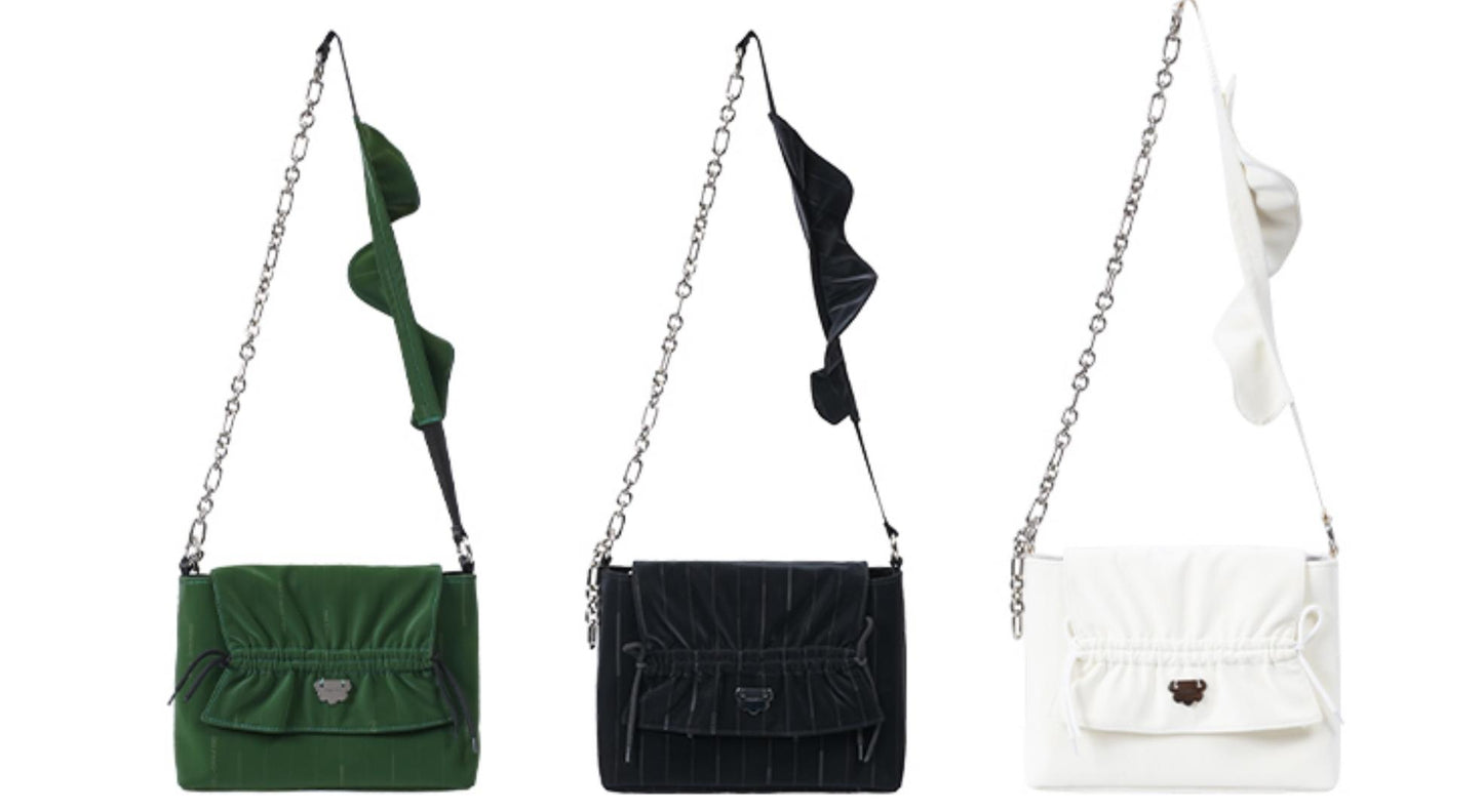 Chic Green Crossbody Bag