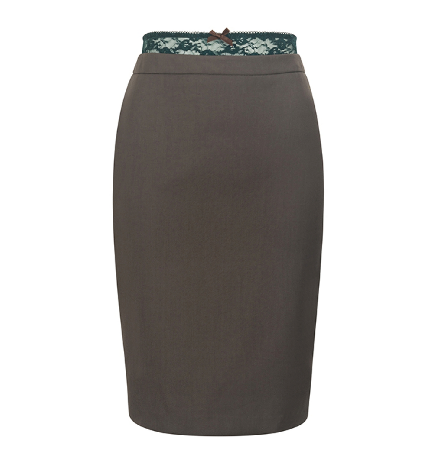 Romantic Lace-Trim Skirt