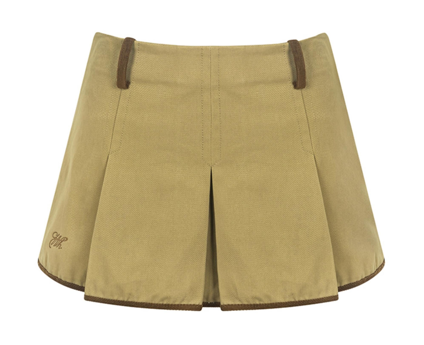 Vintage Khaki Skirt