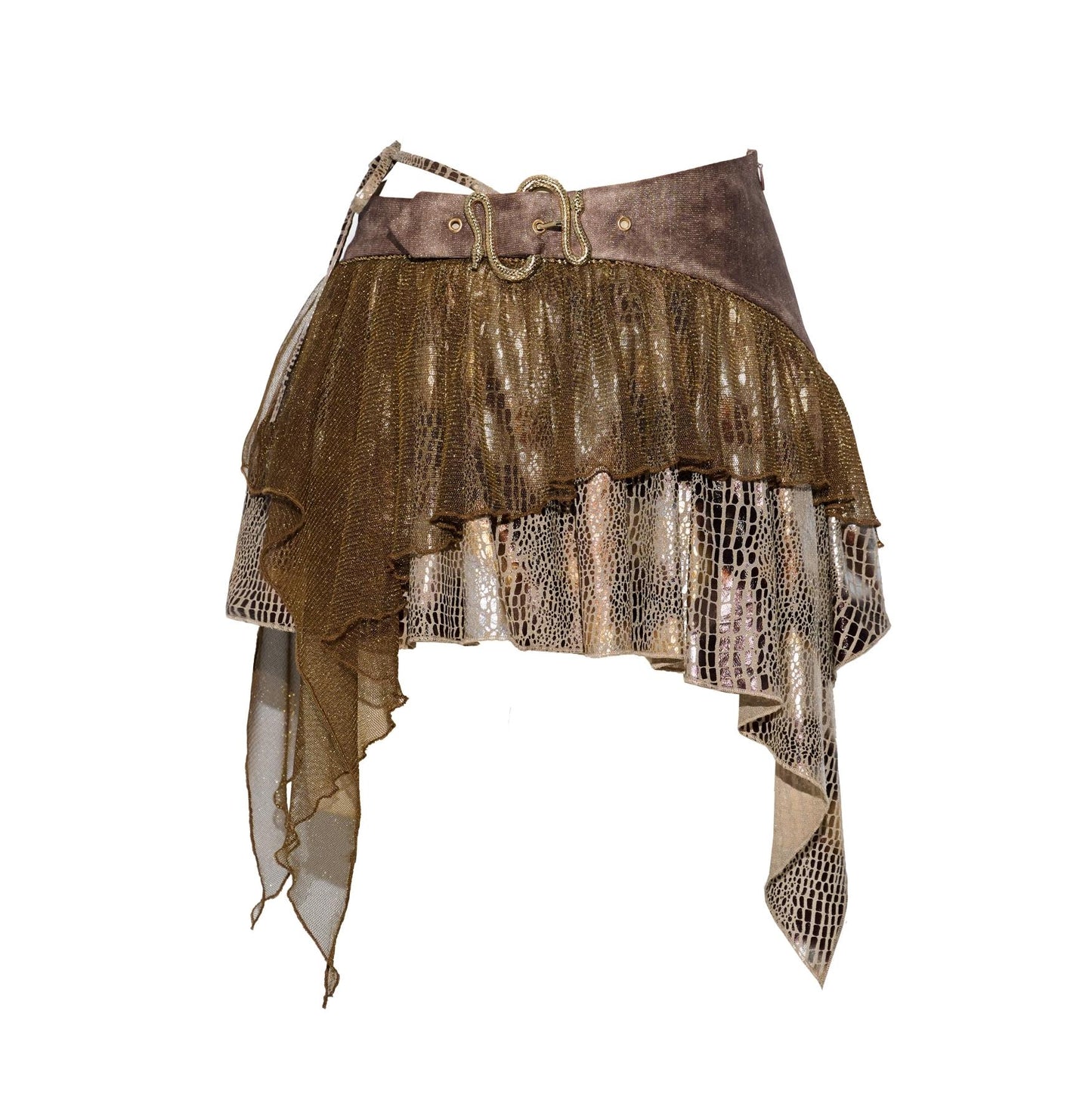 Serpentine Gilt Skirt