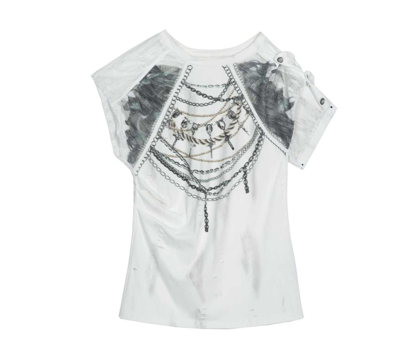 Chain Print Tee