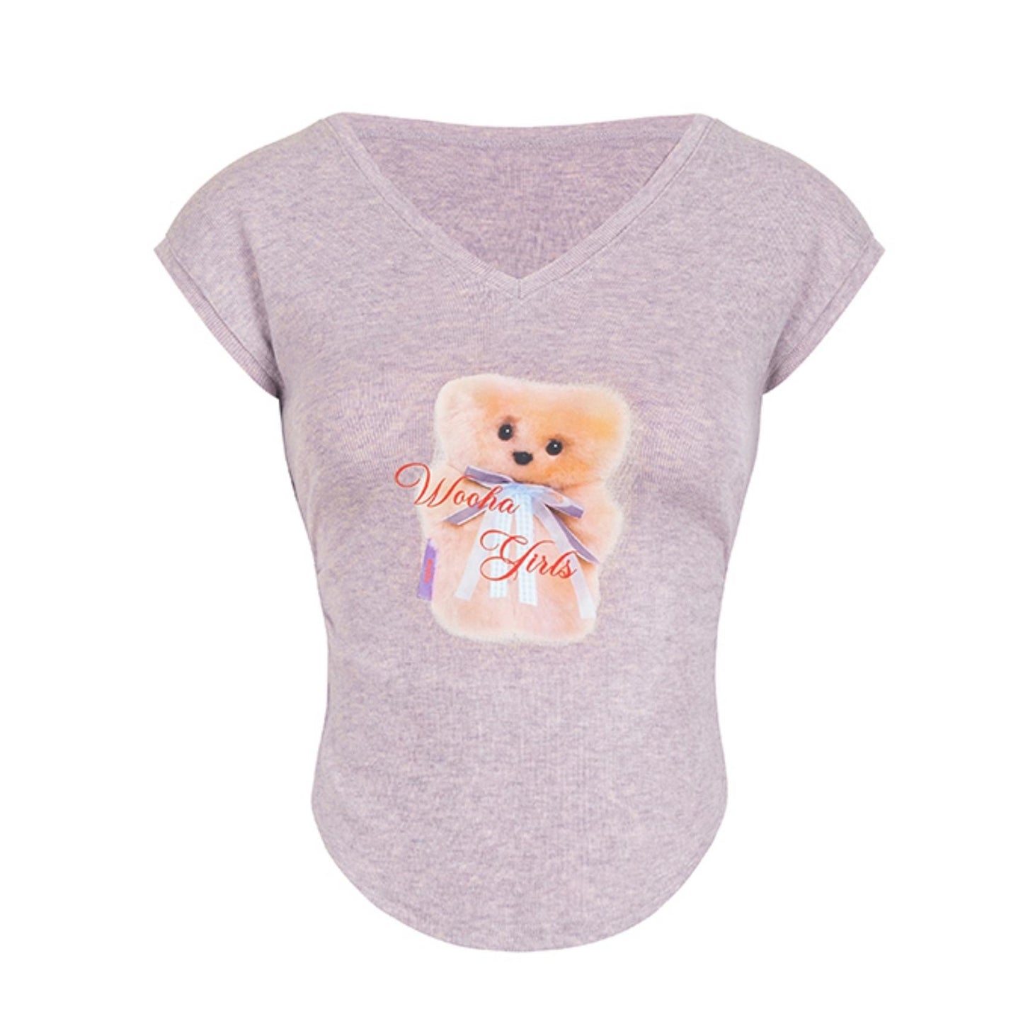 Sweet Floral V-Neck Tee