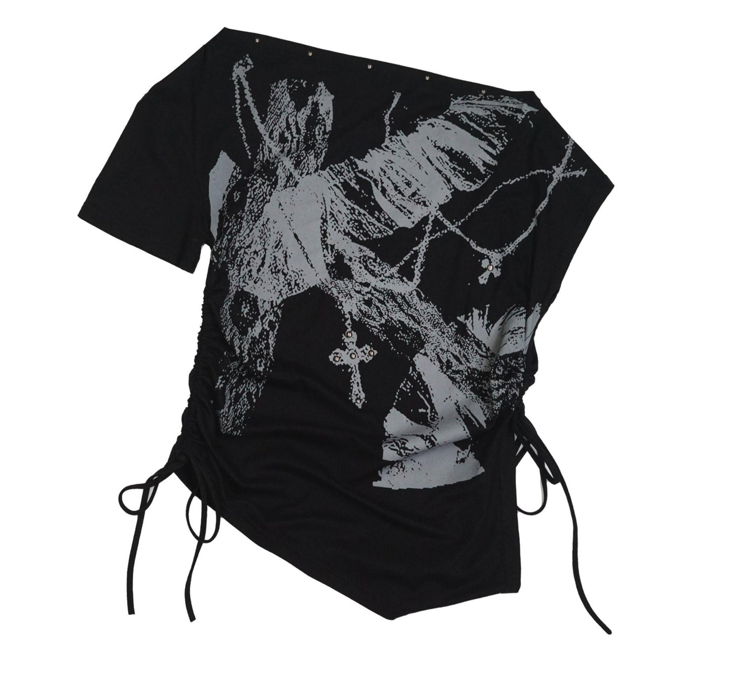 Summer Slant Oversize Tee