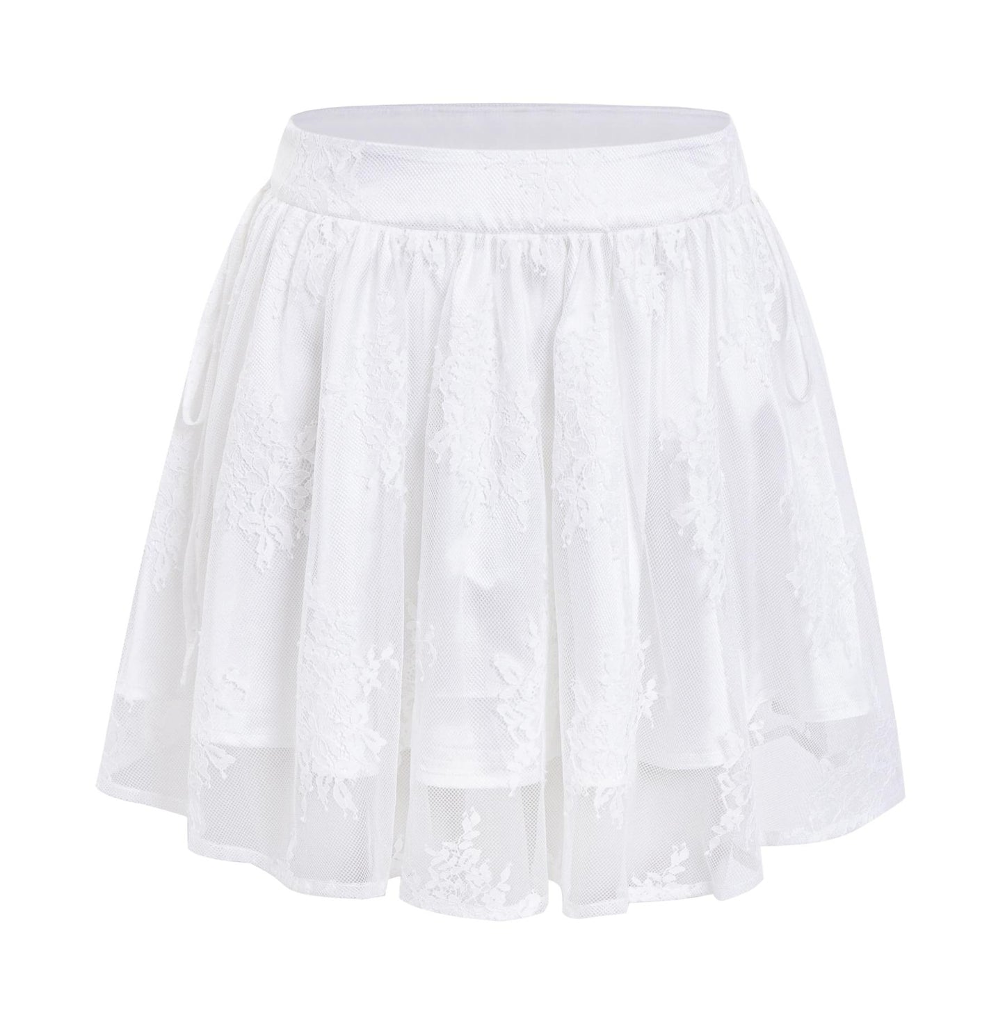 Stretch Mesh Skirt Set-Up