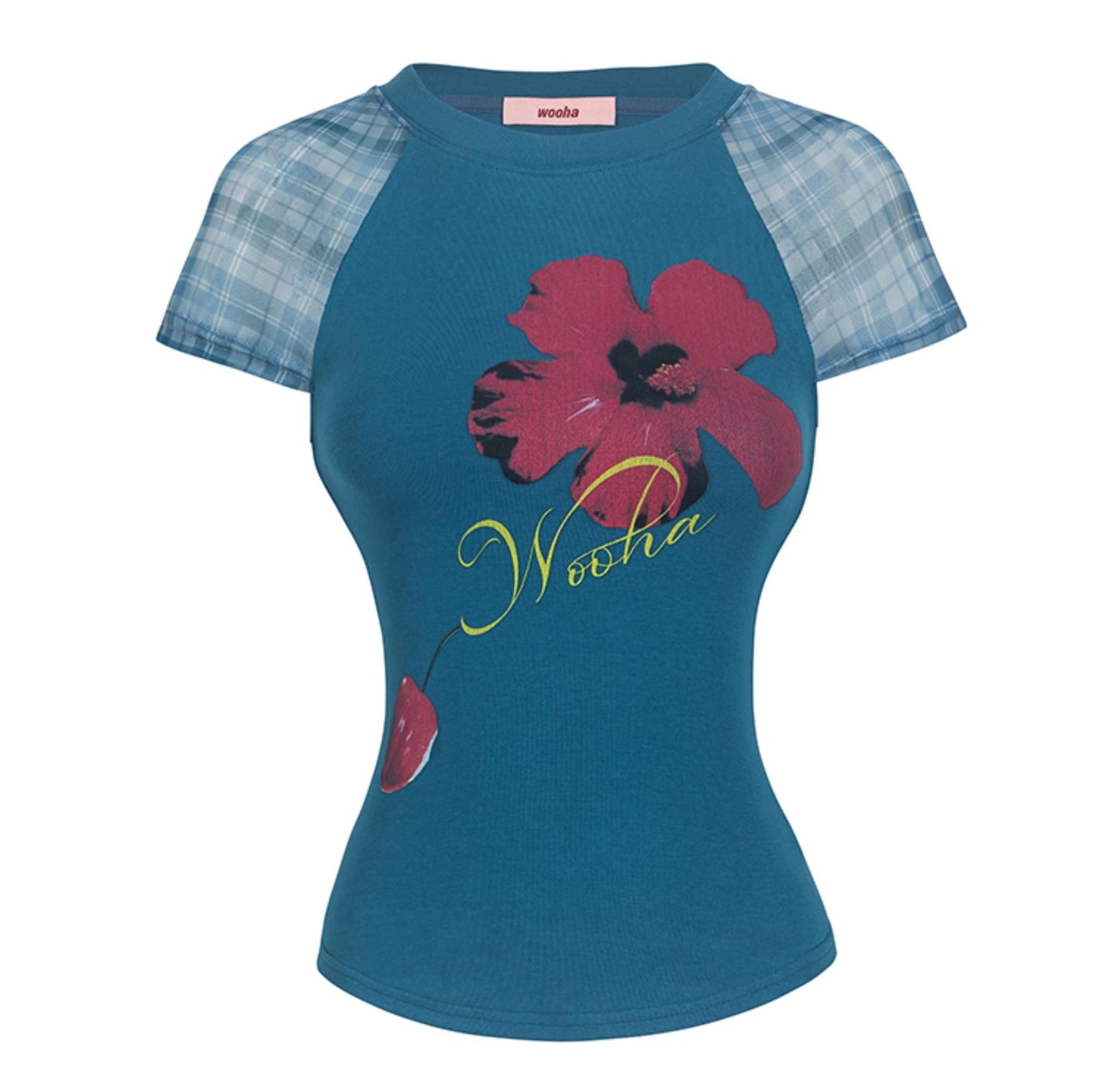 Chic Mesh Slim Fit Tee