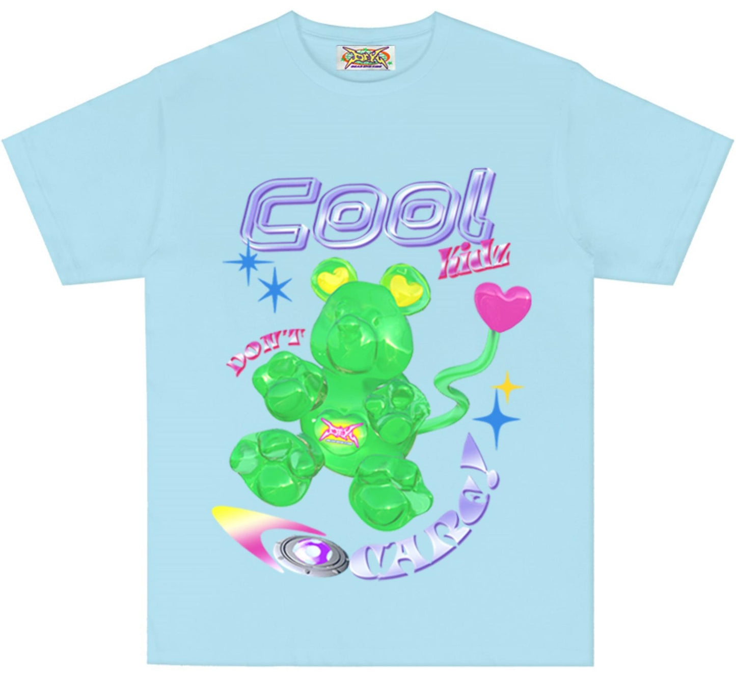 다채로운 유니섹스 티셔츠