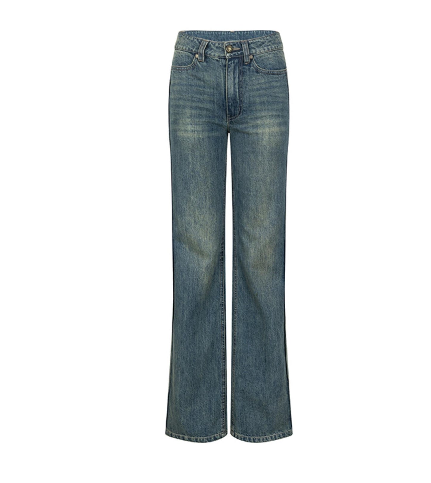 Summer Vintage Straight-Leg Jeans