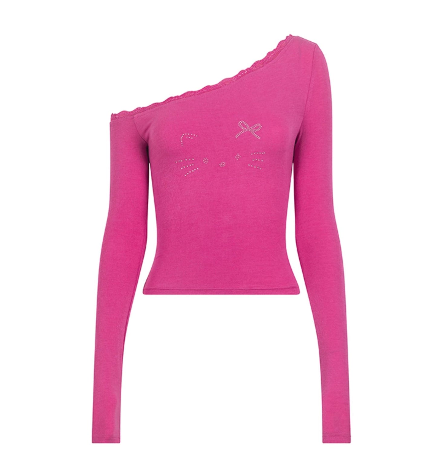 Sensual Lace-Trimmed Top