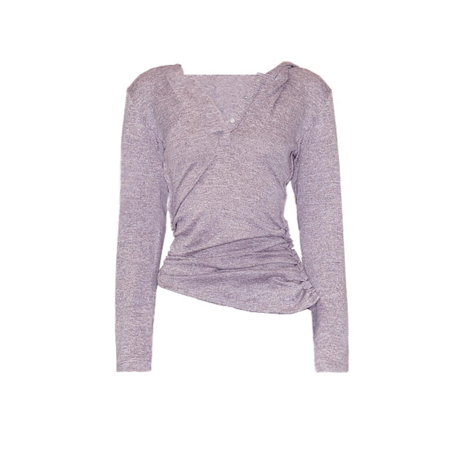 Light Purple Hooded Sweater