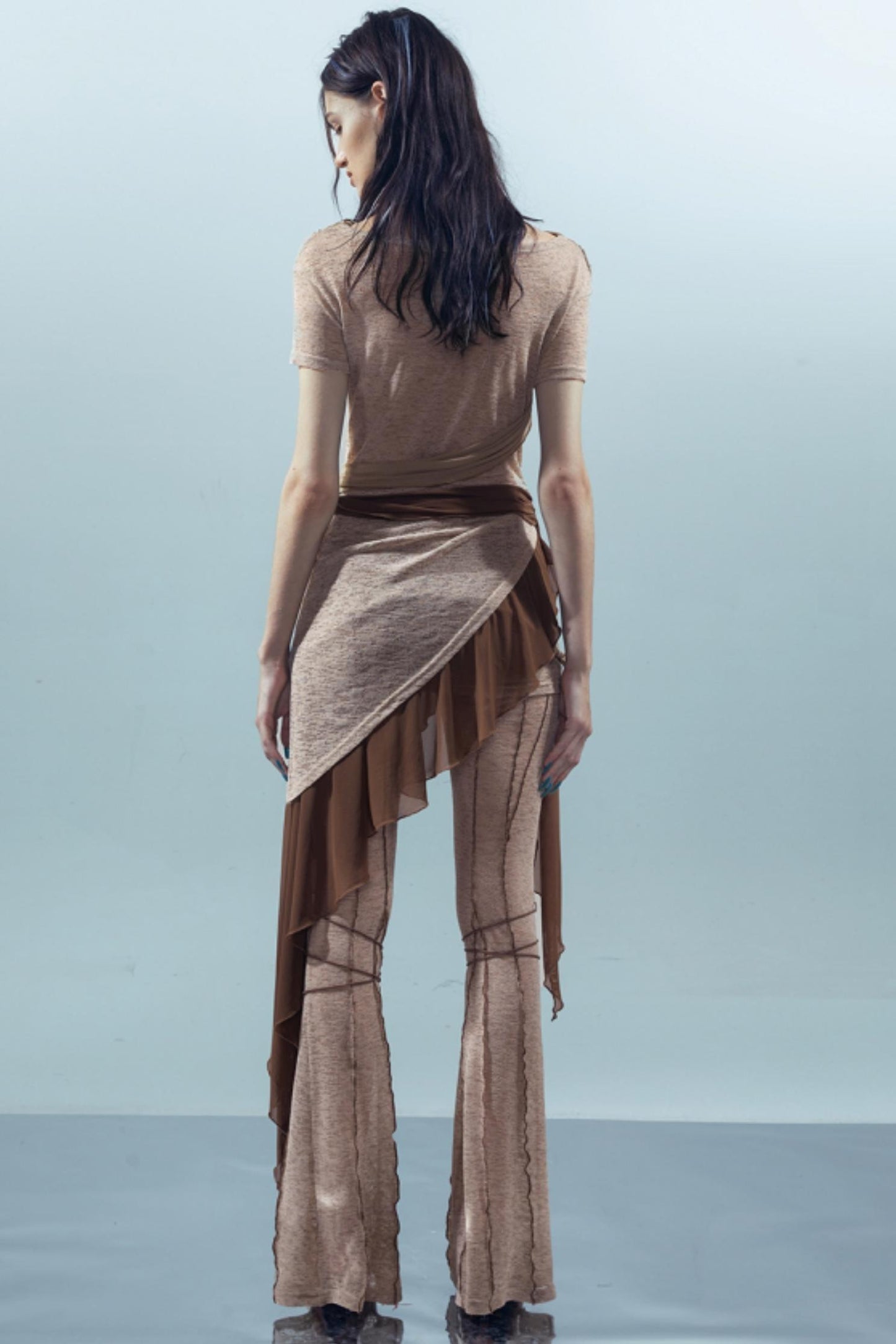 Irregular Beaded Tee