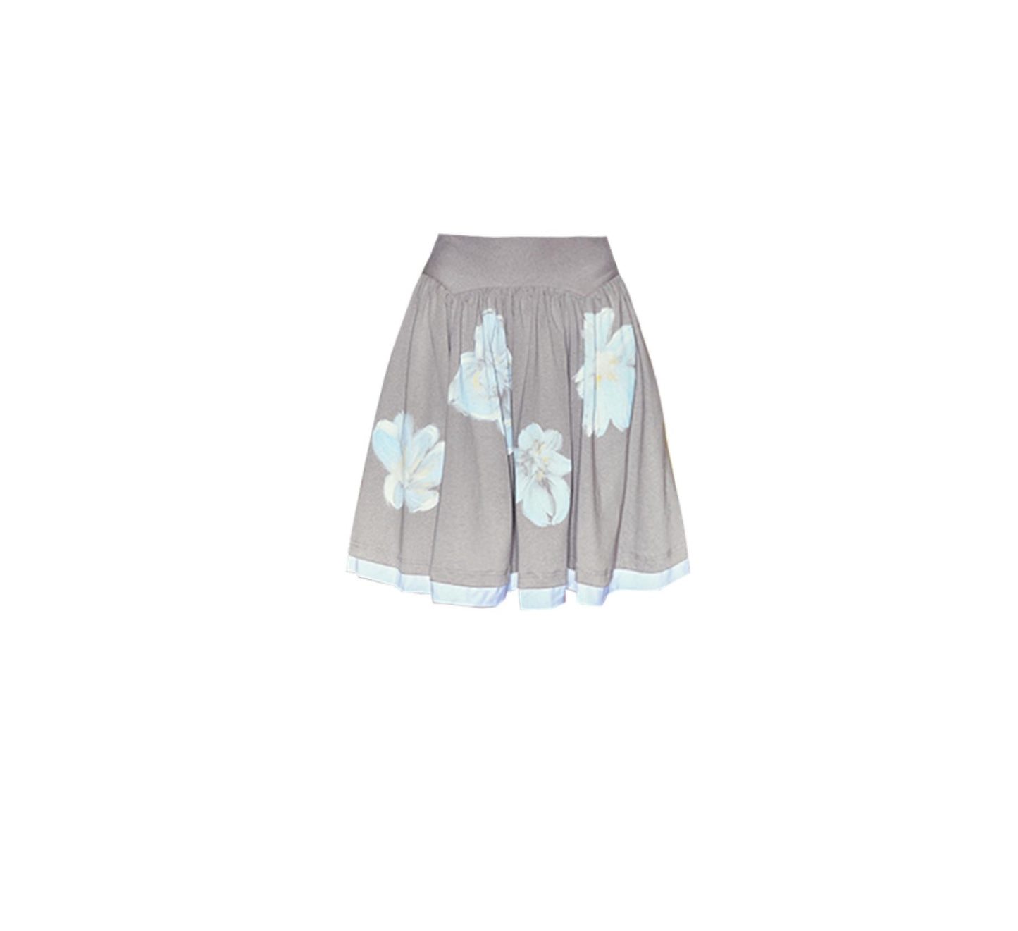 Artisanal Aqua Blue Skirt Set-Up