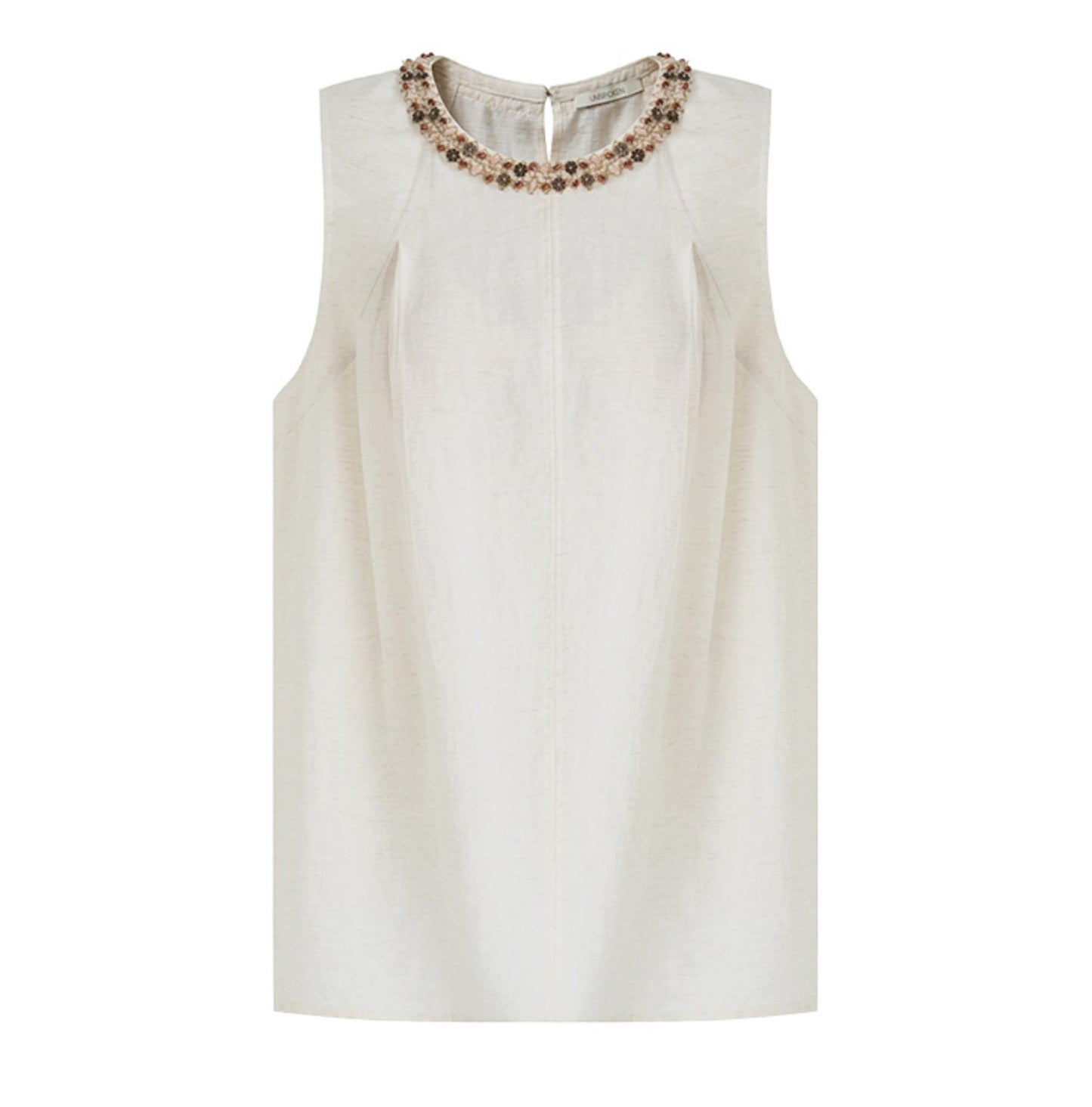 Simple Union Collar Vest