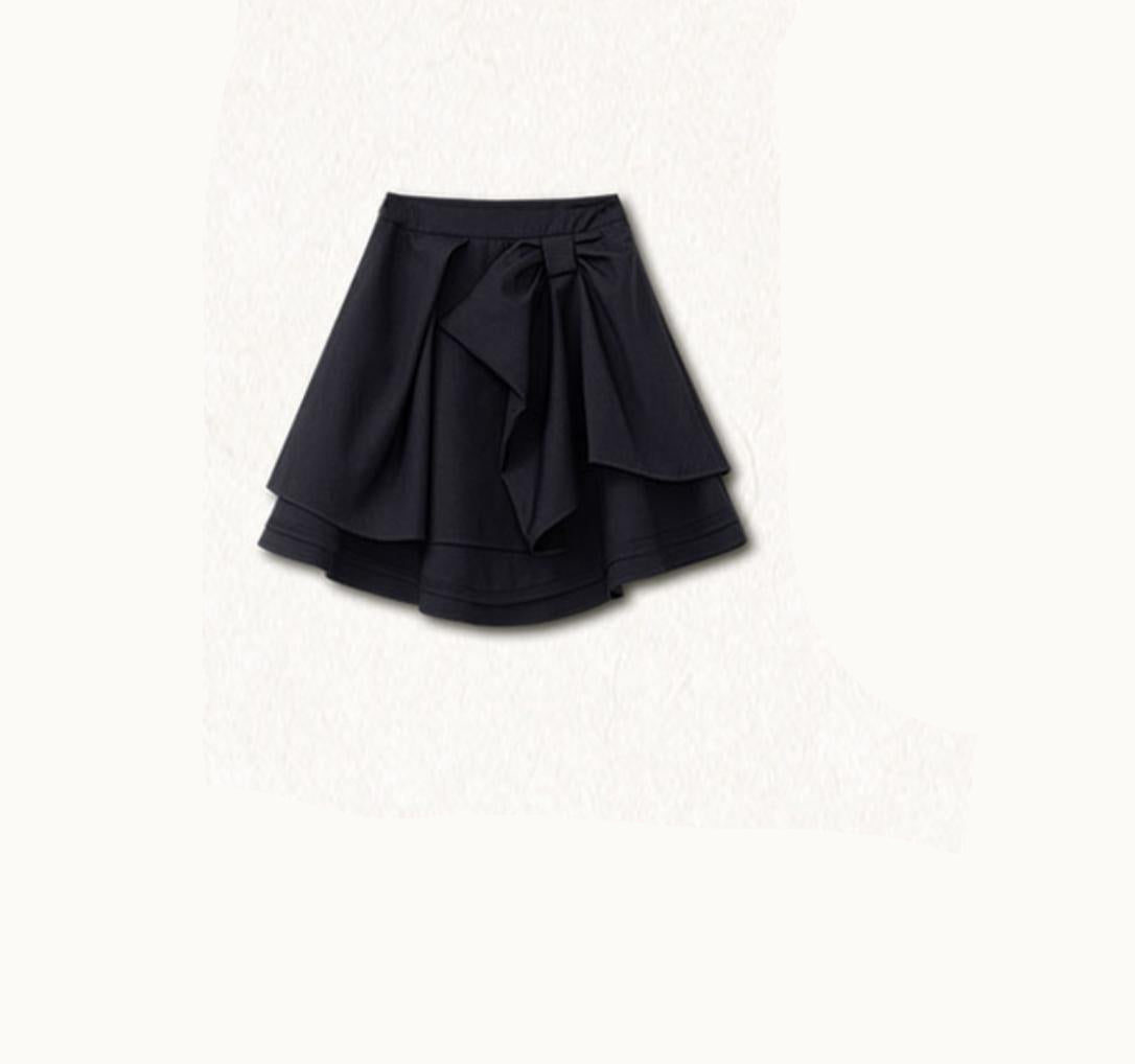 Vintage Bow Design Skirt