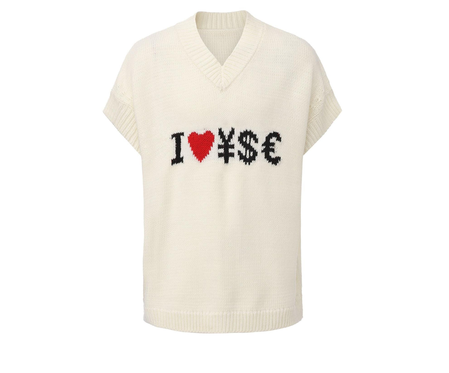 Street Two-Tone Knitted Vest