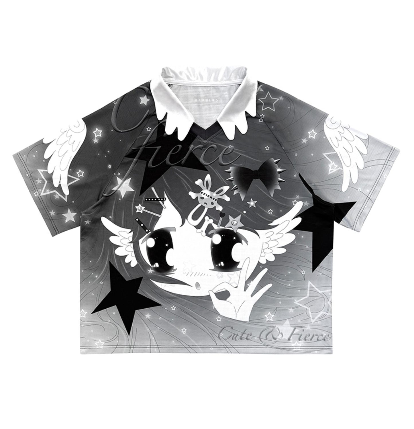 Printed Raglan Sleeve T-Shirt