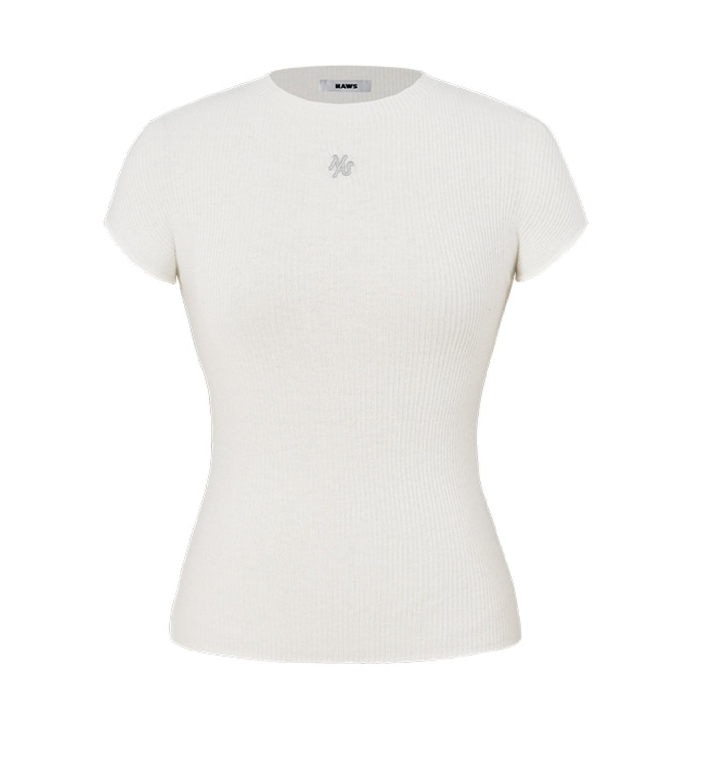 Merino Wool Peplum Knit T-shirt