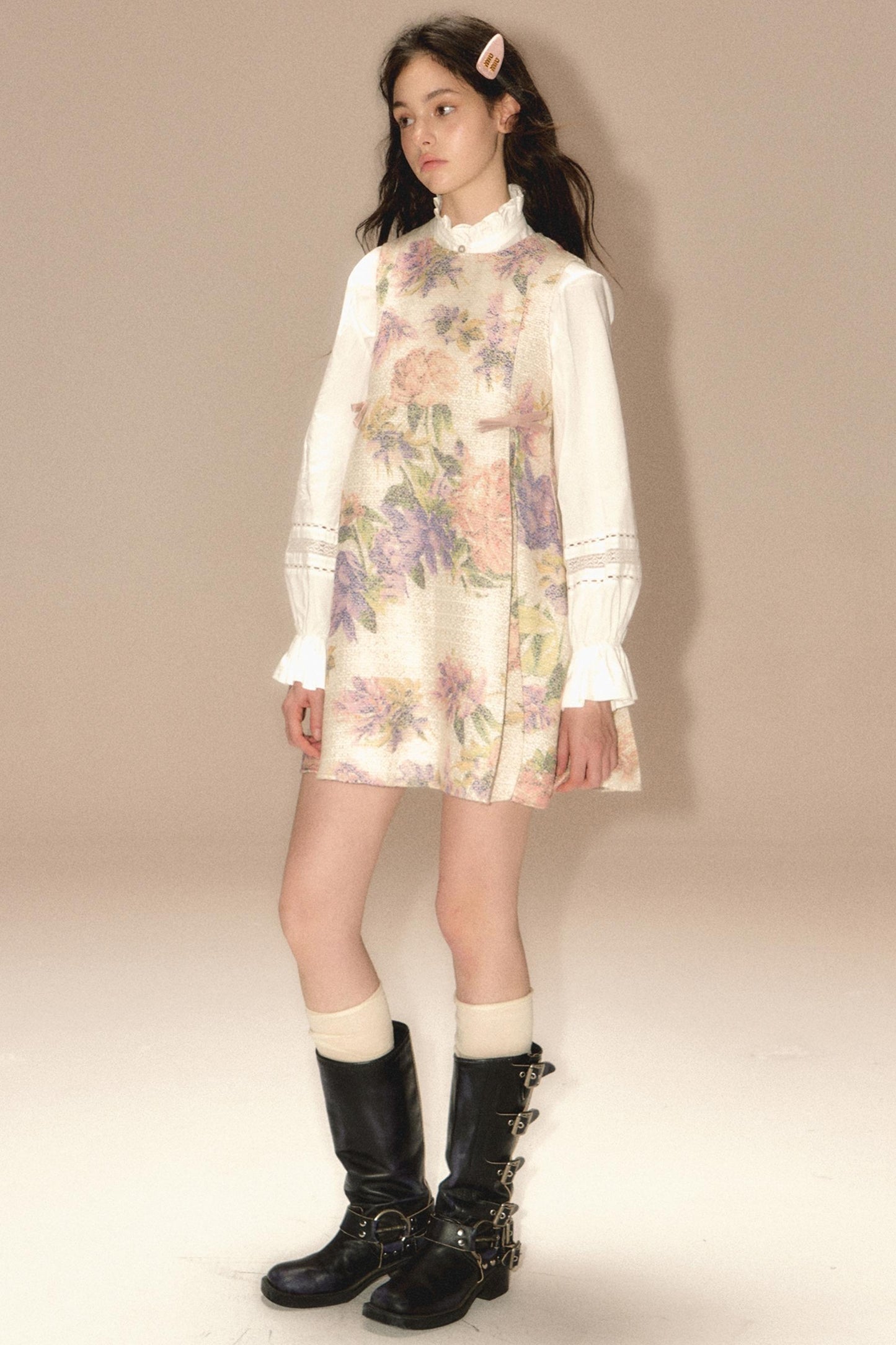 Digital Oil Print Dress