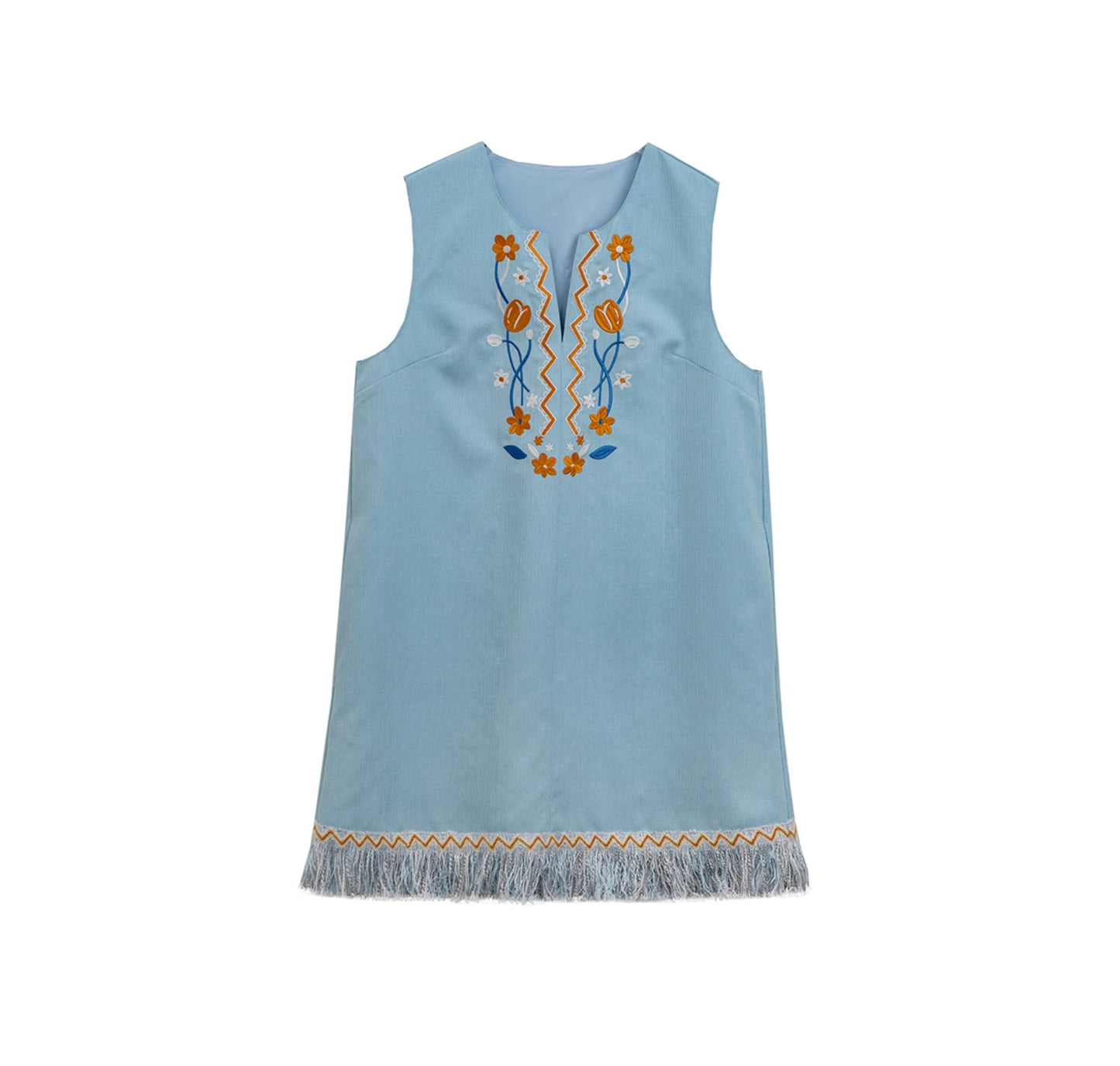 Tulip V-neck A-line Dress