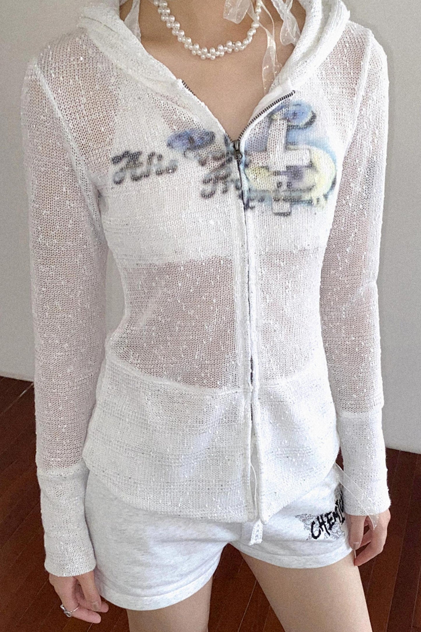 Beaded Lace Cardigan