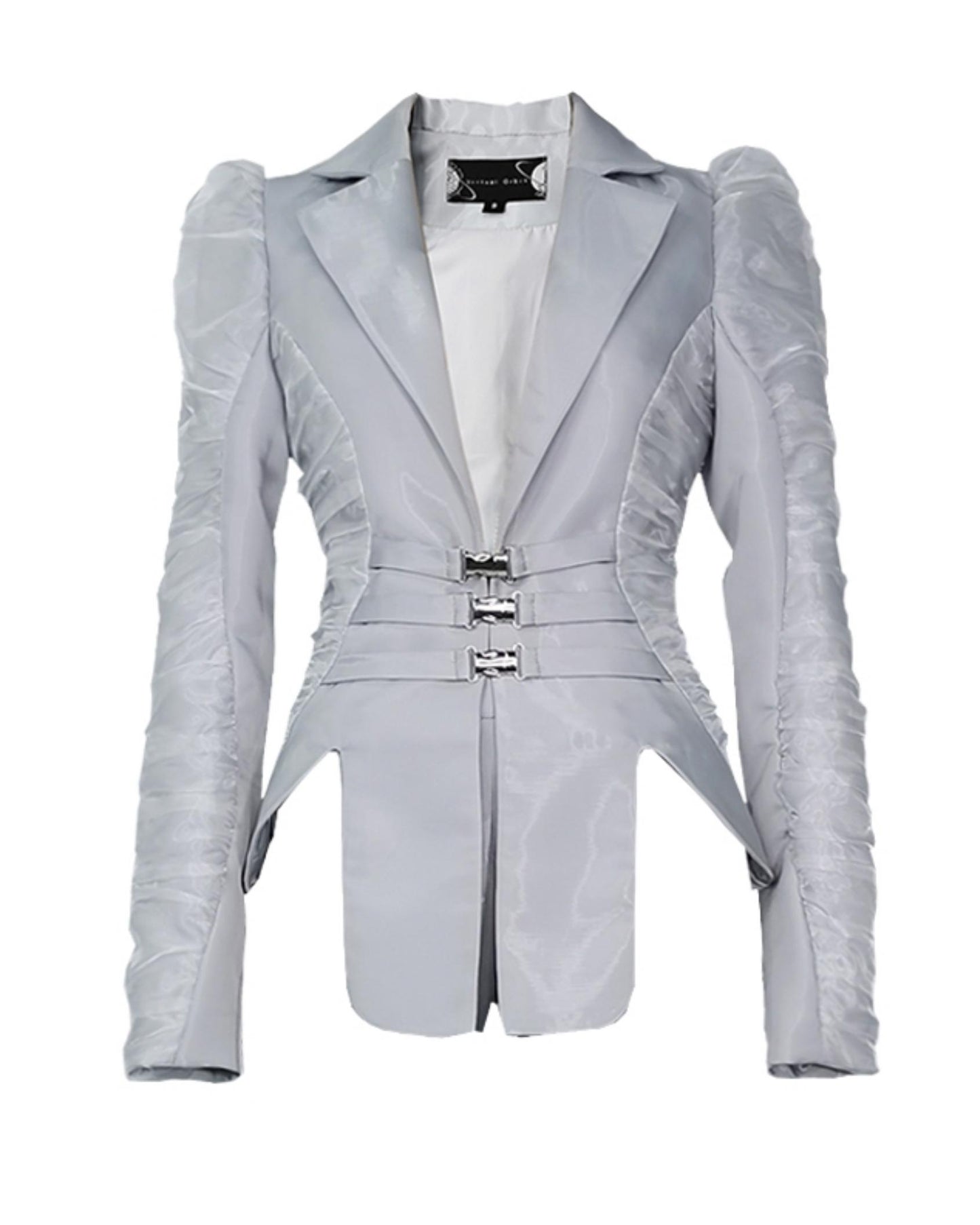 Mesh Bubble Sleeve Suit