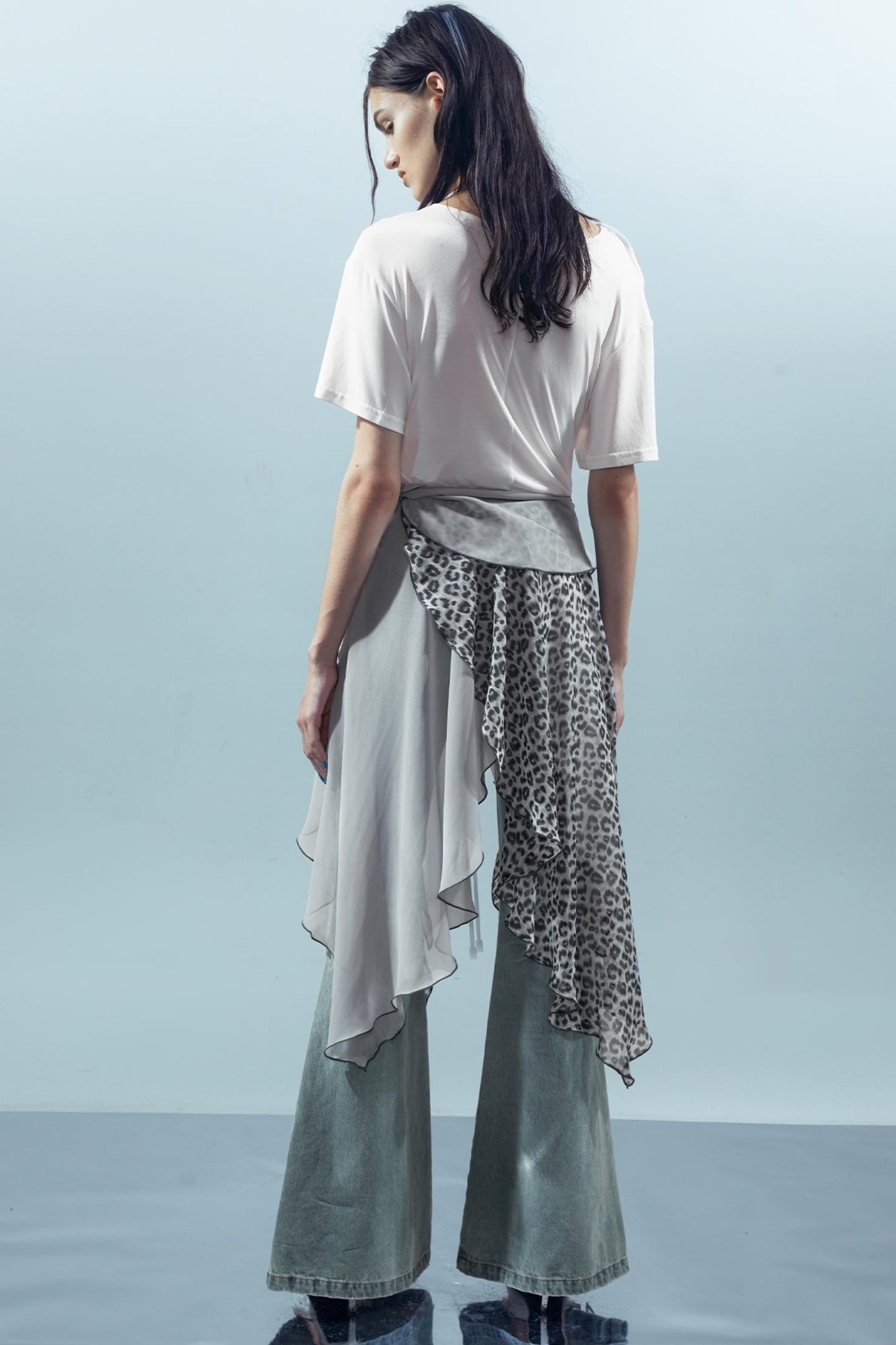 Off-Shoulder Irregular Tee