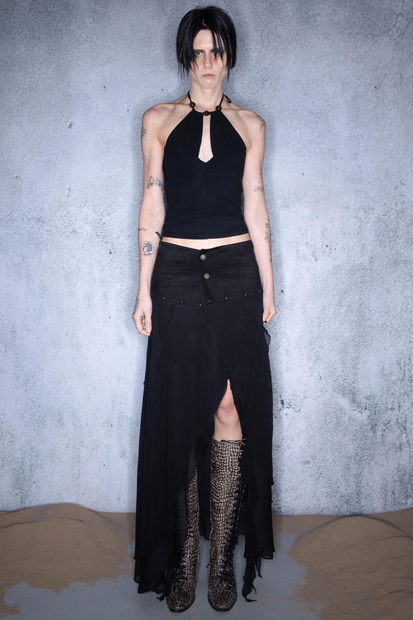 Legacy Ruffled Chiffon Skirt