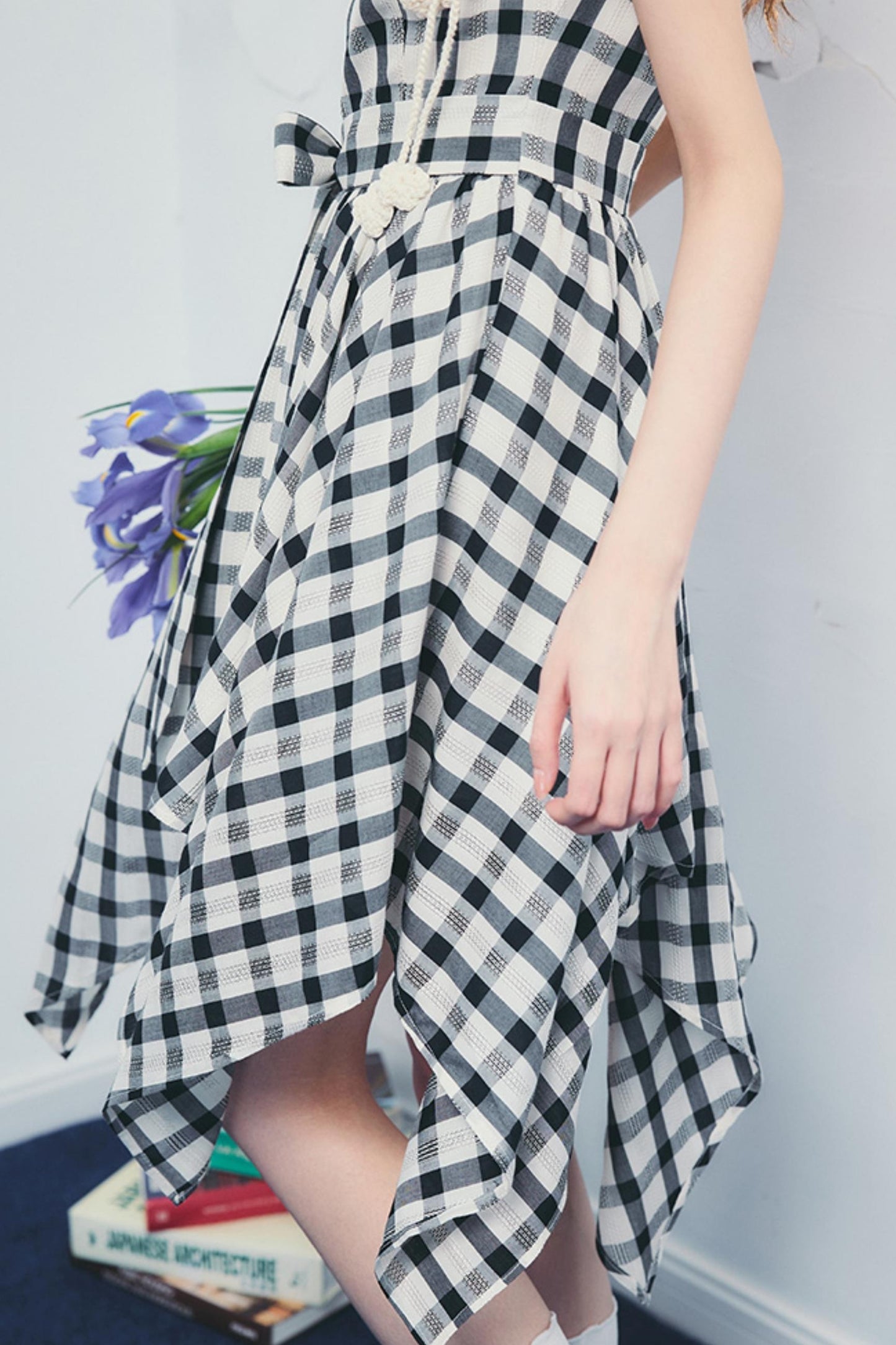 Forest End Plaid Swing Dress