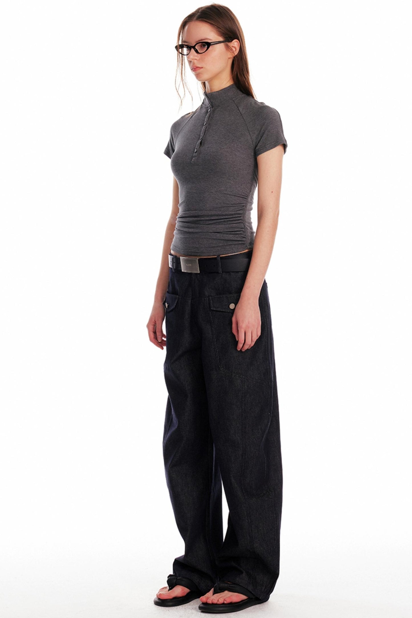 Backless Slim Summer Tee