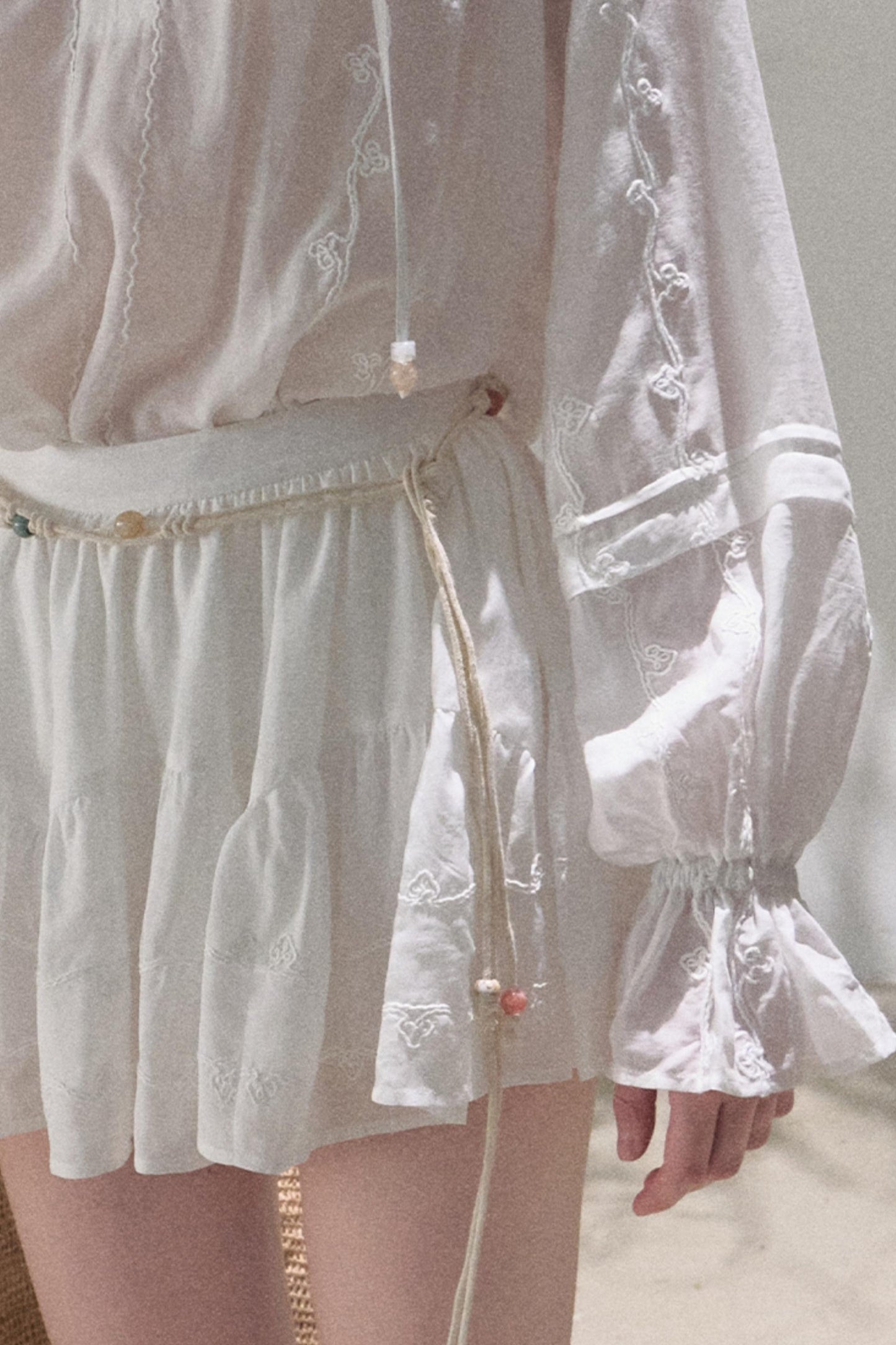 Bubble Sleeve Skirt Set-Up